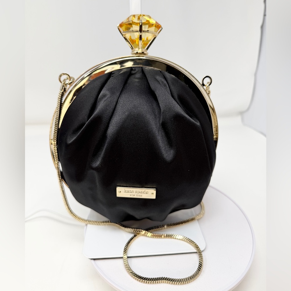 Kate Spade Evening Bell Emina Diamond Engagement Ring Bag - Picture 8 of 13